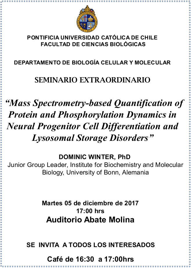 Seminario Dominic Winter PhD 2017