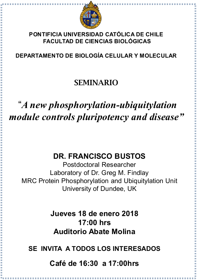 Seminario Dr. Francisco Bustos 2018
