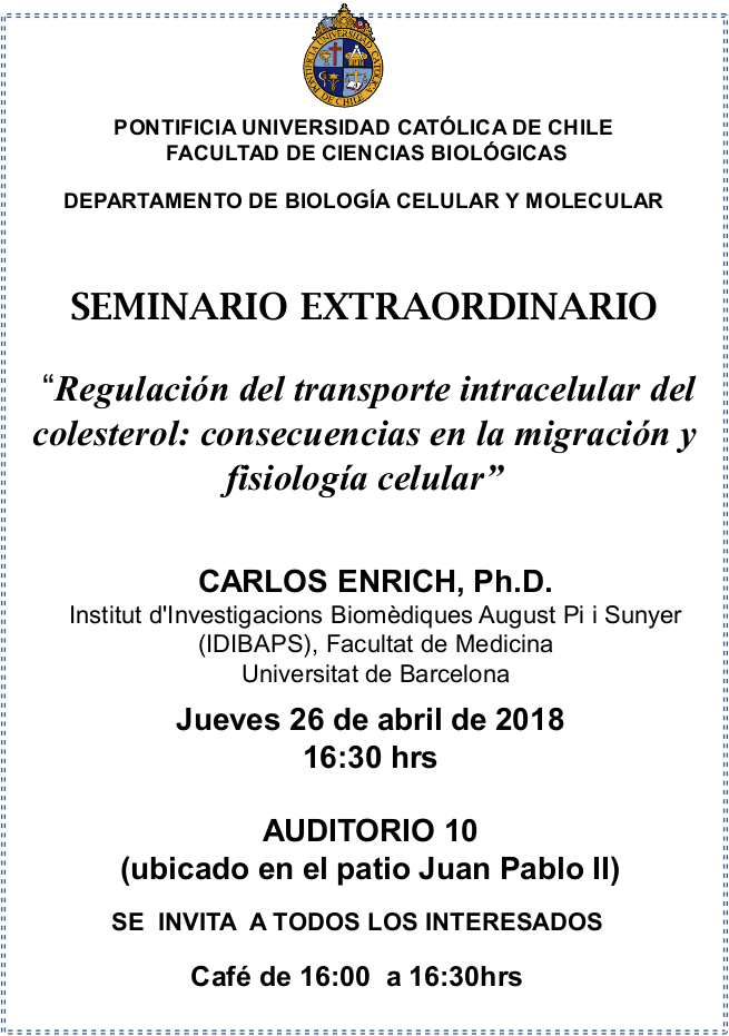 Seminario Dr. Carlos Enrich 2018