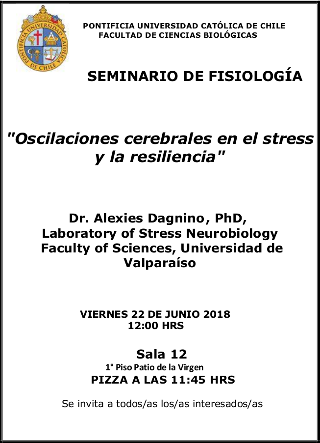 Seminario Dr. Alexies Dagnino 2018
