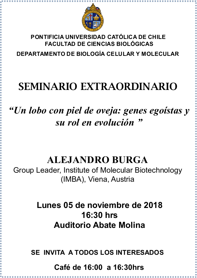 Seminario Alejandro Burga 2018