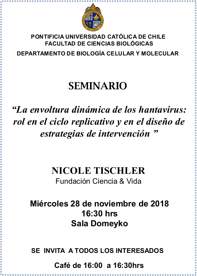 Seminario Nicole Tischler 2018