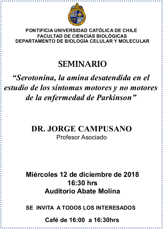 Seminario Dr. Jorge Campusano 2018