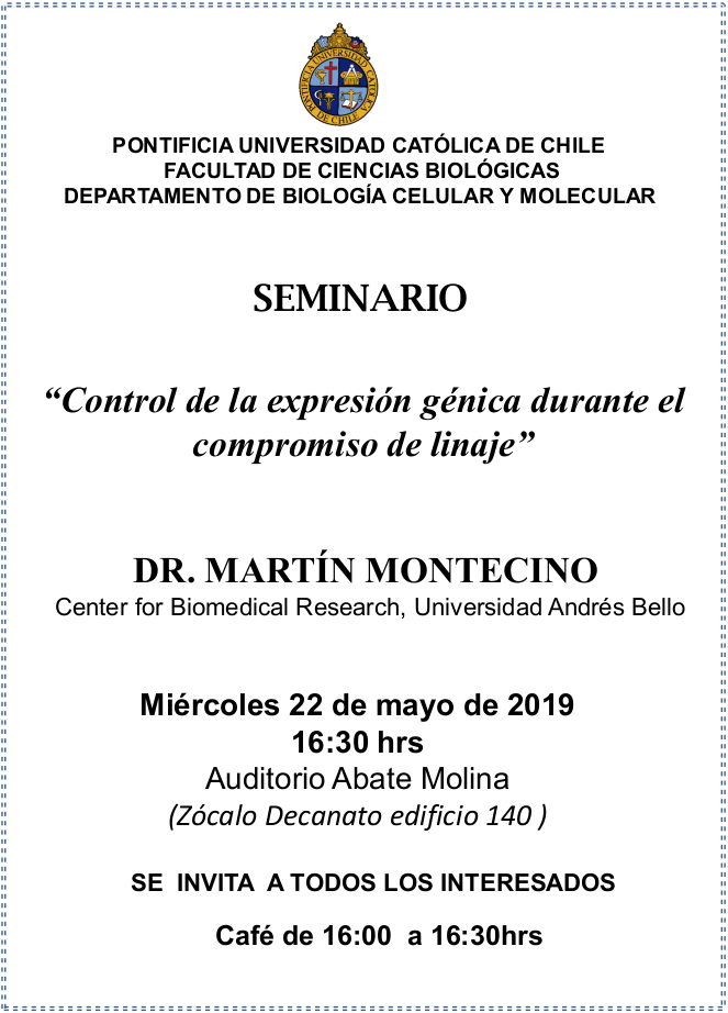 Seminario Dr. Martín Montecinos 2019