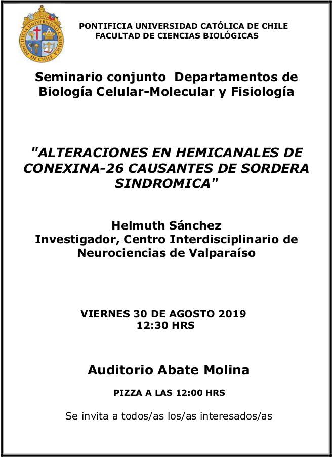 Seminario Dr. Helmuth Sanchez 2019