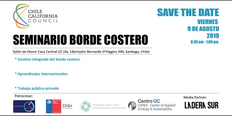 SAVE THE DATE :: SEMINARIO BORDE COSTERO