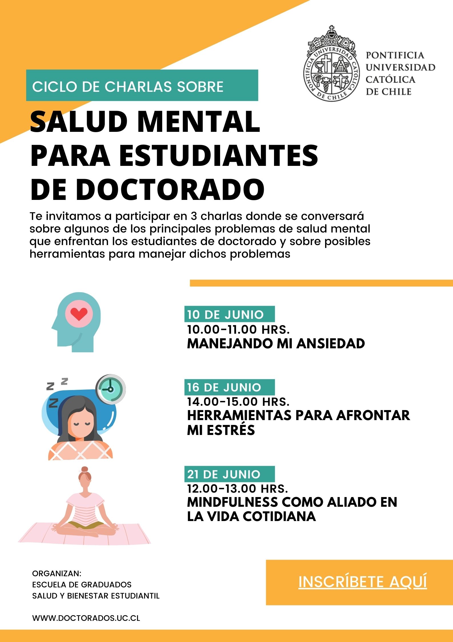 Ciclo de Charlas :: Salud Mental para Estudiantes de Doctorado