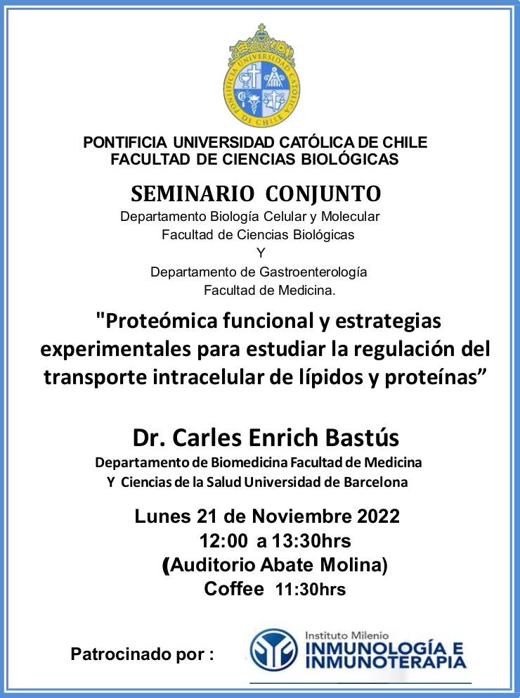 Seminario Carlos Enrich Bastús 2022