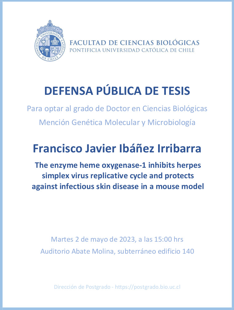 Defensa Pública de Tesis Francisco Ibáñez