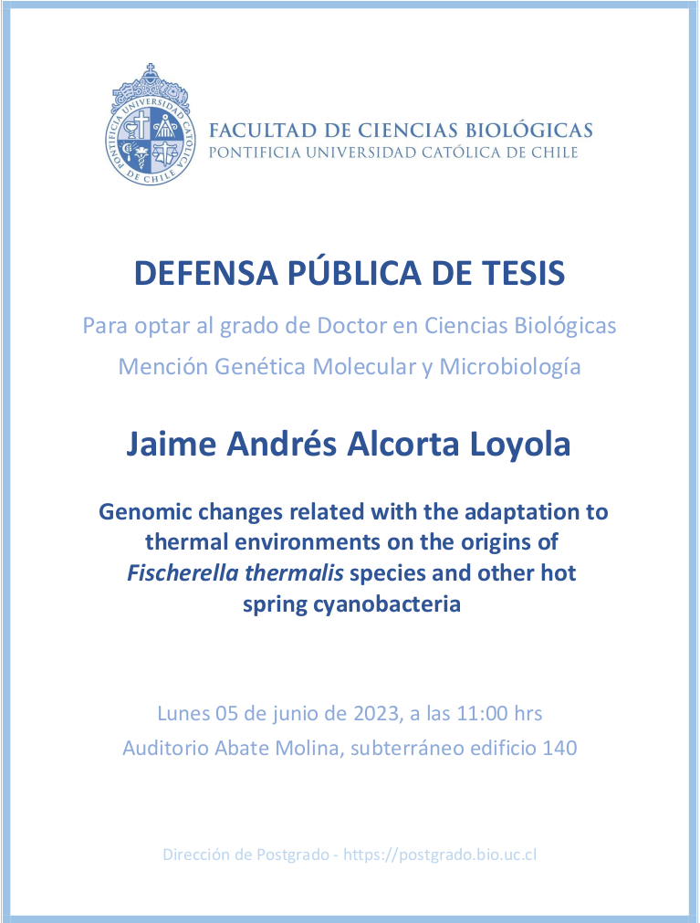 Defensa Pública de Tesis Doctoral Jaime Alcorta