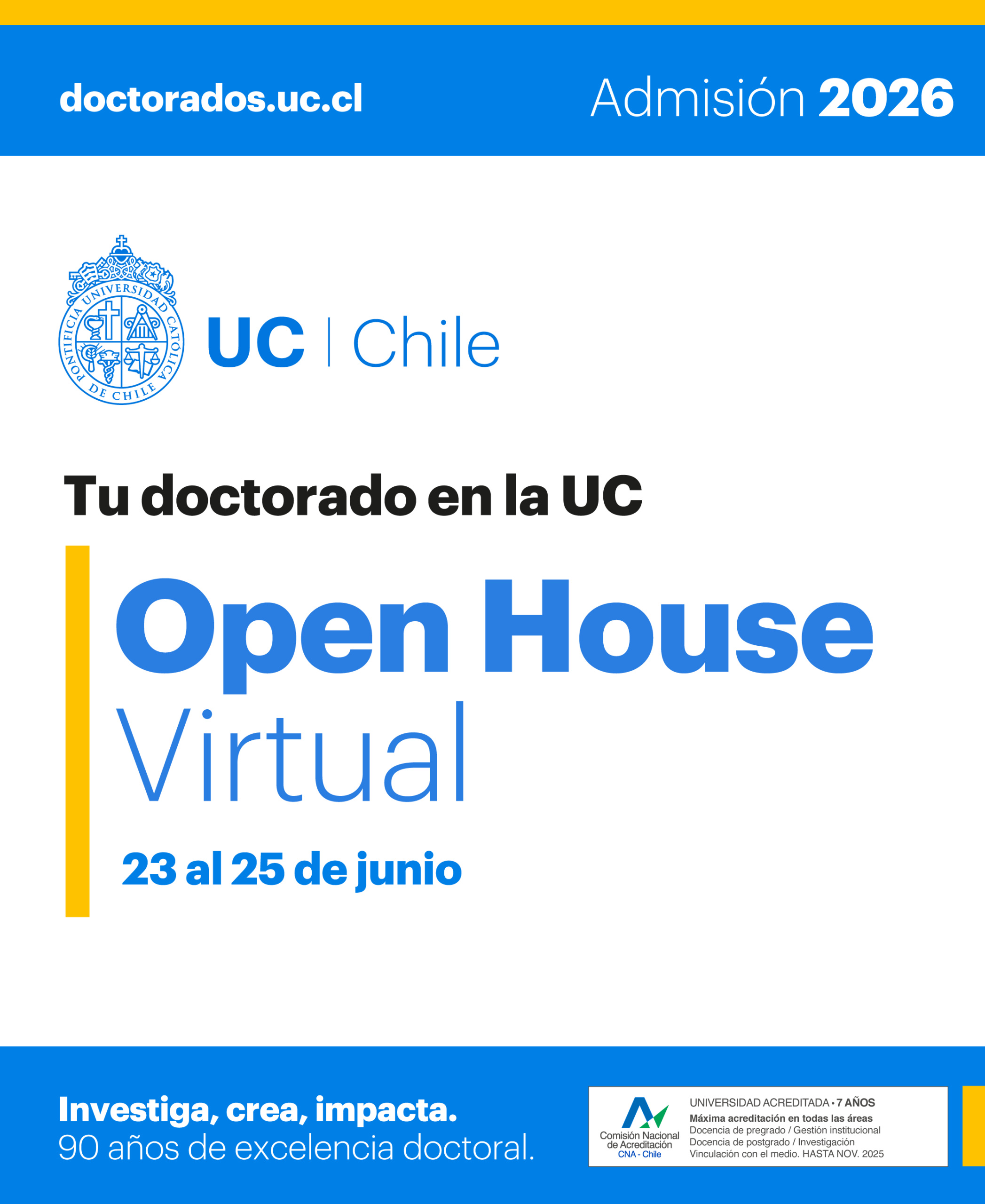 Open House Virtual 2025 - UC Chile