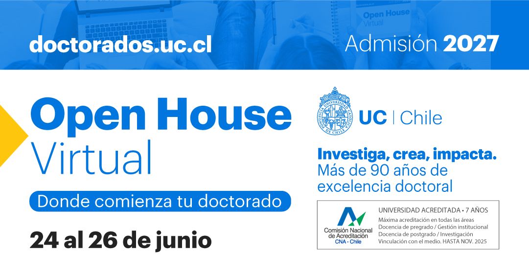 Open House Virtual 2026 UC | Chile