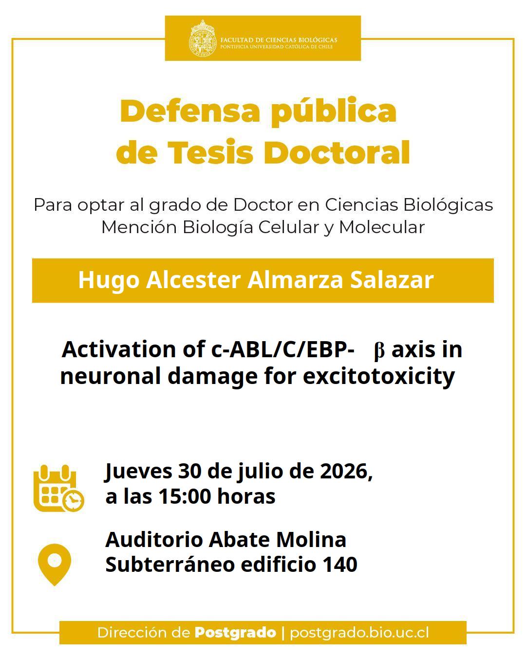 Defensa Pública de Tesis Doctoral Hugo Almarza