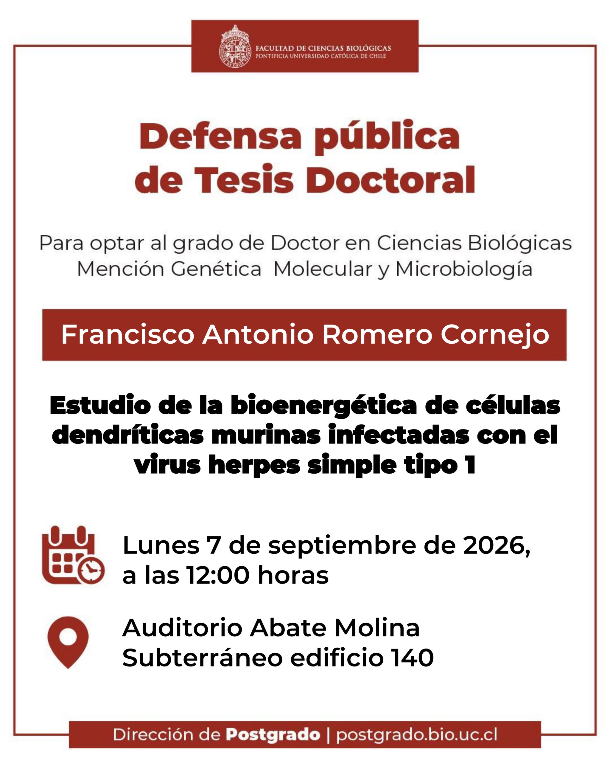 Defensa Pública de Tesis Doctoral Francisco Romero