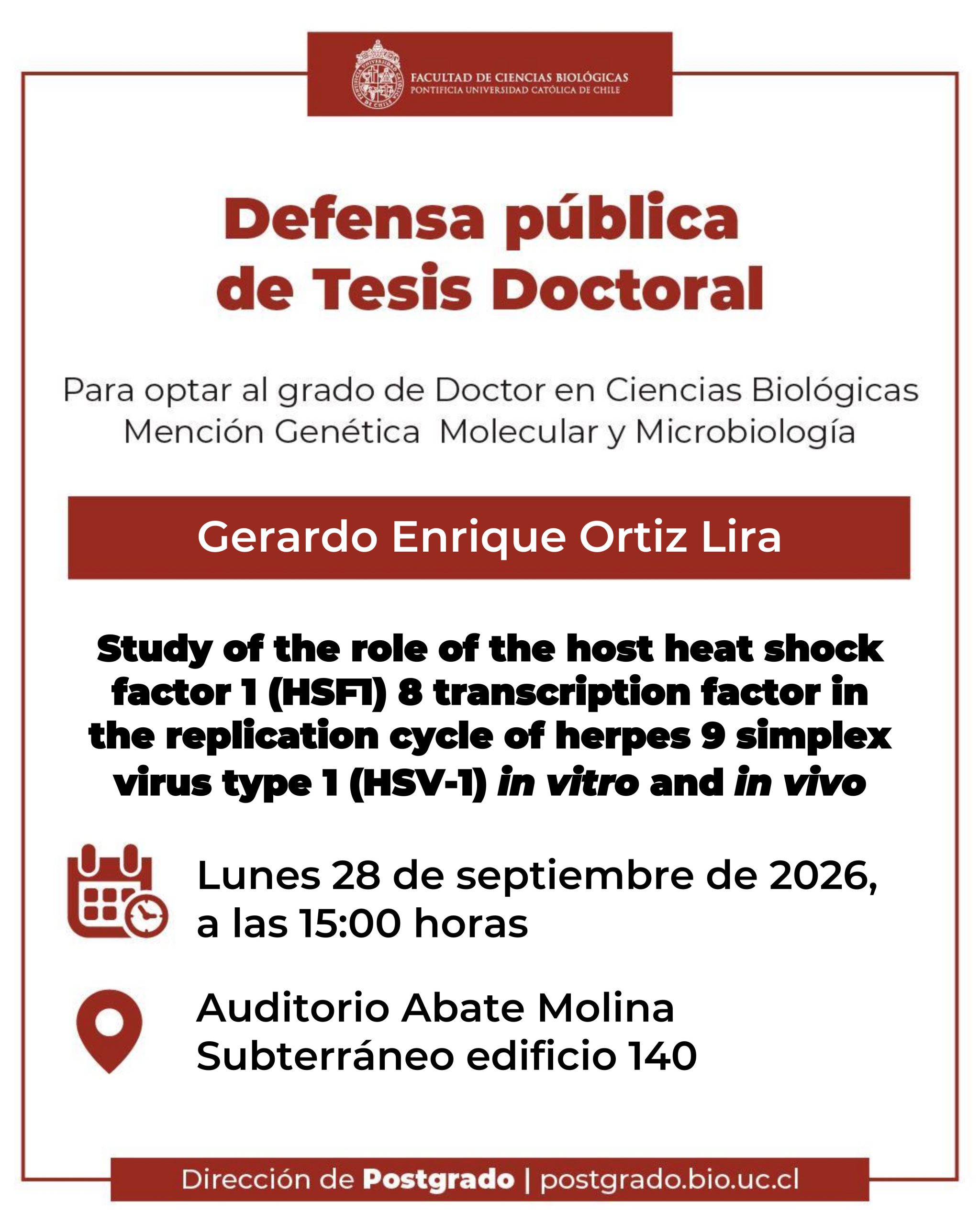 Defensa Pública de Tesis Doctoral - Gerardo Ortiz